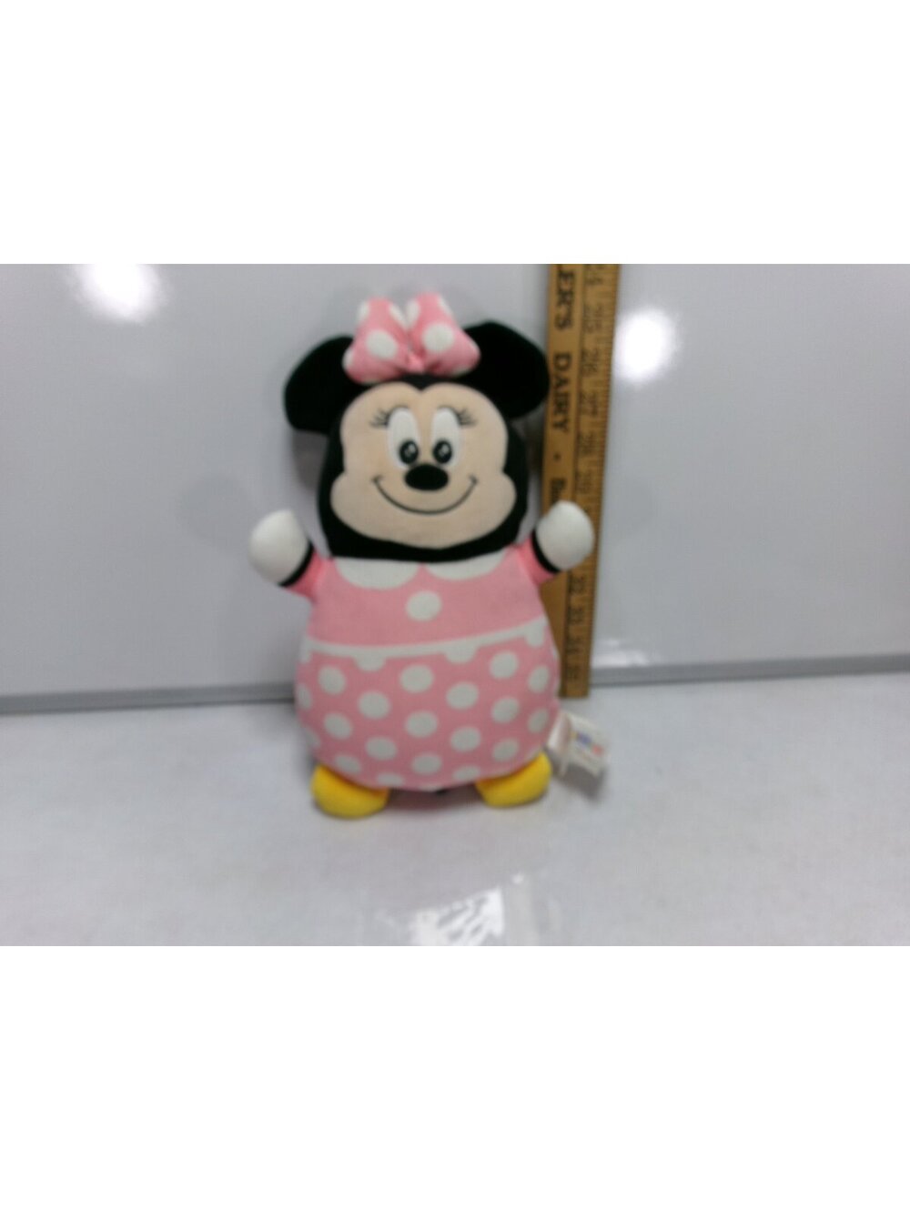 Disney Minnie Mouse Hug Mees Squishmallows Plush Pink Polka Dot